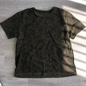 Reversible camo Pink dolphin shirt